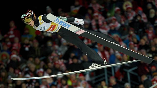 Tagesbestweite: Kobayashi versöhnt sich mit der Schanze Tagesbestweite: Kobayashi versöhnt sich mit der Schanze