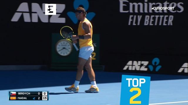 Идеальный Федерер, коварный Чилич и еще 3 лучших удара дня на Australian Open Идеальный Федерер, коварный Чилич и еще 3 лучших удара дня на Australian Open