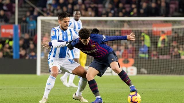Recio, crítico por la decisión de conceder el segundo gol del Barcelona