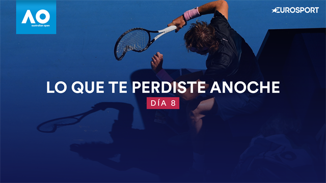 Open Australia 2019: ¿Qué te perdiste anoche? (Día 8) Zverev y Garbiñe caen; las favoritas avanzan Open Australia 2019: ¿Qué te perdiste anoche? (Día 8) Zverev y Garbiñe caen; las favoritas avanzan