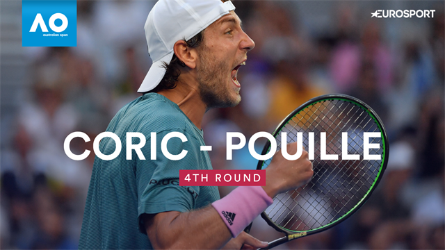 Australian Open: Pouille-Coric 6-7 6-4 7-5 7-6, gli highlights Australian Open: Pouille-Coric 6-7 6-4 7-5 7-6, gli highlights