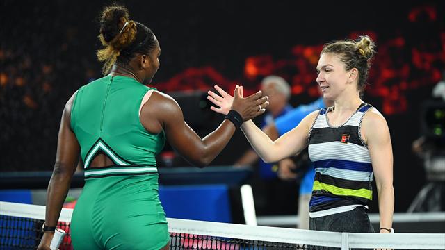 Williams et Halep se sont rendu coup pour coup : le résumé d'un super bras de fer Williams et Halep se sont rendu coup pour coup : le résumé d'un super bras de fer