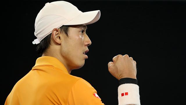 Nishikori en demie sans souci