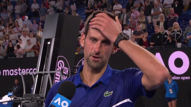 Djokovic: "Medvedev non regala punti, non vedo l'ora di affrontare Nishikori" Djokovic: "Medvedev non regala punti, non vedo l'ora di affrontare Nishikori"