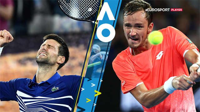 Highlights: Djokovic vinder over Medvedev trods småproblemer Highlights: Djokovic vinder over Medvedev trods småproblemer