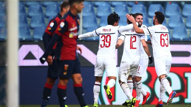 Milan, il Ferraris porta bene: Borini e Suso stendono il Genoa, rossoneri quarti
