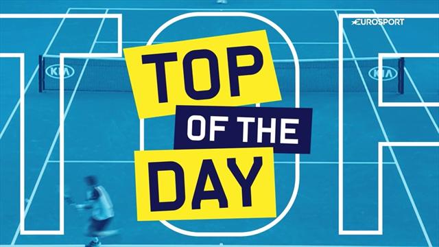 Top 5 Australian Open: i colpi più belli del Day 8 Top 5 Australian Open: i colpi più belli del Day 8