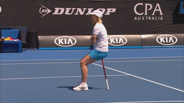 Open Australia 2019: La divertida reacción de Navratilova al no darle bola en el doble Open Australia 2019: La divertida reacción de Navratilova al no darle bola en el doble