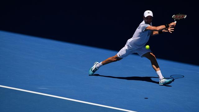 Bautista Agut digs out masterful drop shot under pressure Bautista Agut digs out masterful drop shot under pressure