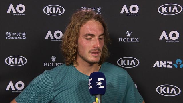Tsitsipas a Eurosport: "È stata una sfida durissima, sono contento di aver retto" Tsitsipas a Eurosport: "È stata una sfida durissima, sono contento di aver retto"