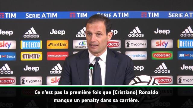 20e j. - Allegri : "Ce n'est pas la première fois que Ronaldo manque un penalty" 20e j. - Allegri : "Ce n'est pas la première fois que Ronaldo manque un penalty"
