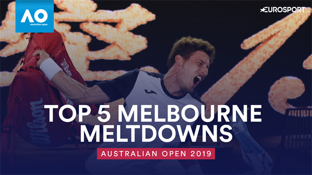 Top 5 Melbourne Meltdowns - The biggest moments of anger from the biggest stars Top 5 Melbourne Meltdowns - The biggest moments of anger from the biggest stars