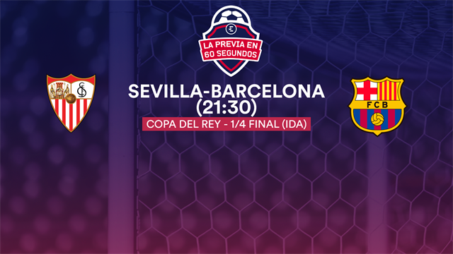 Copa del Rey, la previa en 60'' del Sevilla-Barça: Sin Messi pero con Boateng (21:30) Copa del Rey, la previa en 60'' del Sevilla-Barça: Sin Messi pero con Boateng (21:30)
