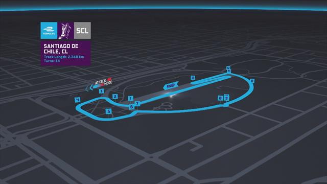 Formula E, Santiago ePrix: Así es el circuito de la tercera carrera de la temporada Formula E, Santiago ePrix: Así es el circuito de la tercera carrera de la temporada