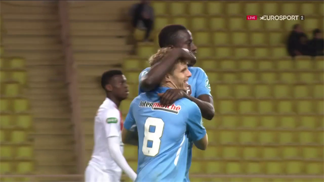 Au bout d'un sublime mouvement collectif, Niane a mis Monaco à genoux Au bout d'un sublime mouvement collectif, Niane a mis Monaco à genoux