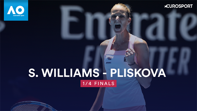 AO | Pliskova verslaat geblesseerde Williams AO | Pliskova verslaat geblesseerde Williams