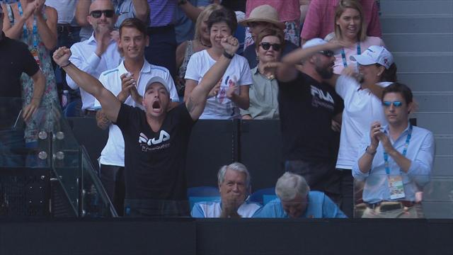Open Australia 2019: La locura absoluta (con Conchita de testigo) del marido de Pliskova Open Australia 2019: La locura absoluta (con Conchita de testigo) del marido de Pliskova