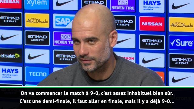League Cup - Guardiola : "Le match aller n'était pas parfait" League Cup - Guardiola : "Le match aller n'était pas parfait"