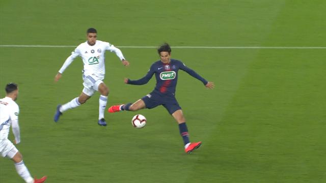 Choupo-Moting - Cavani, duo qui marche : l'ouverture du score du PSG Choupo-Moting - Cavani, duo qui marche : l'ouverture du score du PSG