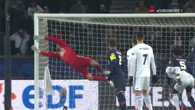 Neymar avait visé la lucarne mais Sels veillait au grain Neymar avait visé la lucarne mais Sels veillait au grain