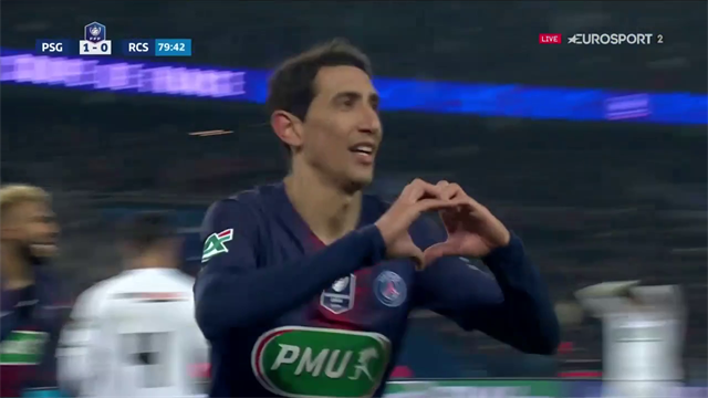 En sniper, Di Maria a achevé les derniers espoirs de Strasbourg En sniper, Di Maria a achevé les derniers espoirs de Strasbourg