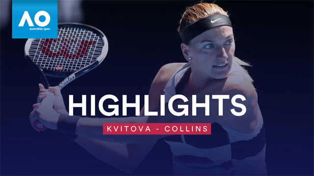 Perfekter zweiter Satz: Kvitova souverän ins Finale Perfekter zweiter Satz: Kvitova souverän ins Finale