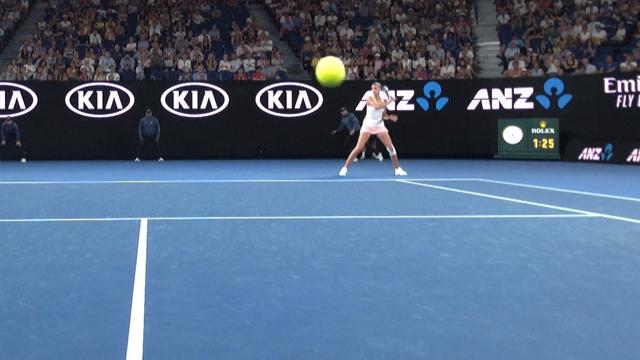 Pliskova spara un dritto in rete e rompe la net-camera Pliskova spara un dritto in rete e rompe la net-camera