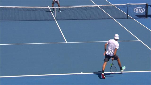 Un tweener-lob exceptionnel : chez les juniors, Musetti a signé le point du jour ! Un tweener-lob exceptionnel : chez les juniors, Musetti a signé le point du jour !