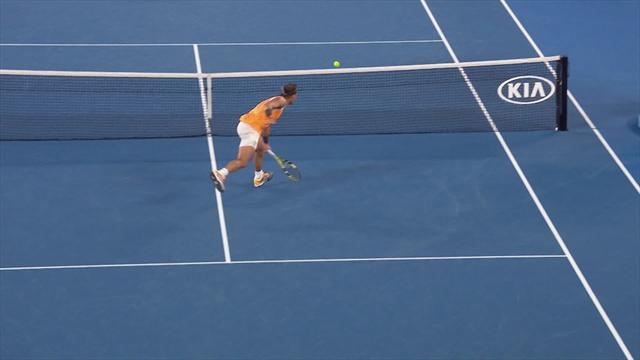 'Quite phenomenal' - Nadal drop shot leaves Tsitsipas helpless 'Quite phenomenal' - Nadal drop shot leaves Tsitsipas helpless