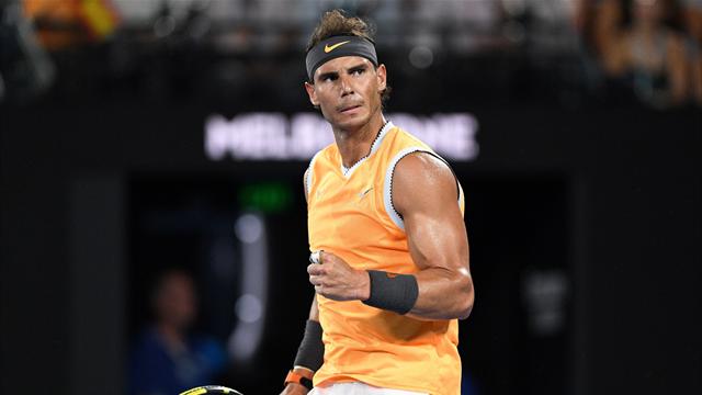 Même à 4-0 dans la dernière manche, le pitbull Nadal n'a rien lâché en défense Même à 4-0 dans la dernière manche, le pitbull Nadal n'a rien lâché en défense