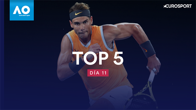 Open Australia 2019, el Top 5 del día: Los tres puntazos de Nadal y la batalla Pliskova-Osaka Open Australia 2019, el Top 5 del día: Los tres puntazos de Nadal y la batalla Pliskova-Osaka