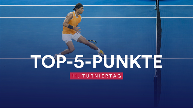 Top 5 des Tages: Nadal saucool am Netz Top 5 des Tages: Nadal saucool am Netz