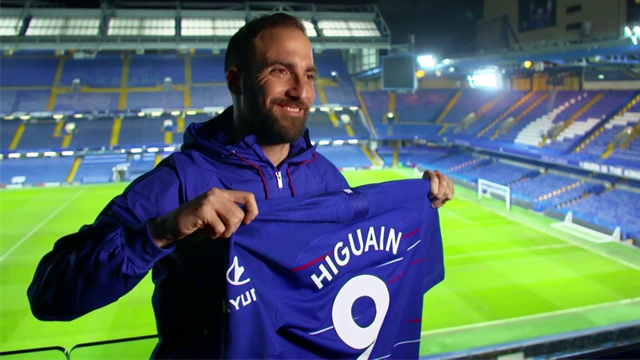 Higuain: I want to pay back Chelsea's trust on the pitch Higuain: I want to pay back Chelsea's trust on the pitch