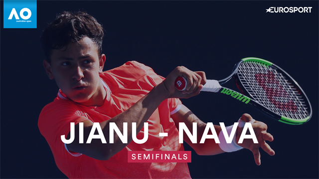Australian Open junior: Nava-Jianu 3-6 6-2 7-5, gli highlights Australian Open junior: Nava-Jianu 3-6 6-2 7-5, gli highlights