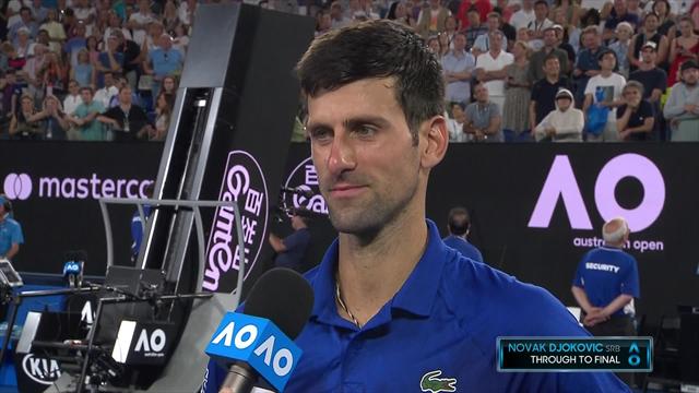 Djokovic: "La finale con Nadal? Comprerei il biglietto, ma questa volta non durerà sei ore..." Djokovic: "La finale con Nadal? Comprerei il biglietto, ma questa volta non durerà sei ore..."