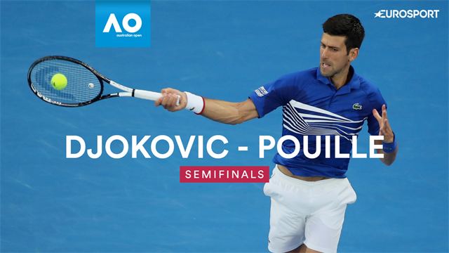 Highlights: See how Djokovic demolished Pouille in one-sided semi-final Highlights: See how Djokovic demolished Pouille in one-sided semi-final