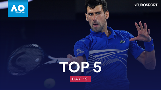 Top 5 Australian Open: i colpi più belli del Day 12 Top 5 Australian Open: i colpi più belli del Day 12
