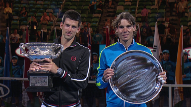 Vor sieben Jahren: Ein episches Endspiel zwischen Nadal und Djokovic Vor sieben Jahren: Ein episches Endspiel zwischen Nadal und Djokovic