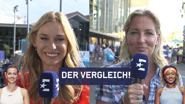 Osaka oder Kvitova: Der große Vergleich von unseren Expertinnen Osaka oder Kvitova: Der große Vergleich von unseren Expertinnen