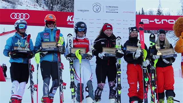 Sur la piste de Kitzbühel, au plus près des champions Sur la piste de Kitzbühel, au plus près des champions