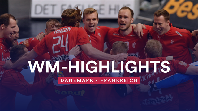 Lehrstunde für den Weltmeister: Hansen führt furiose Dänen ins Finale Lehrstunde für den Weltmeister: Hansen führt furiose Dänen ins Finale
