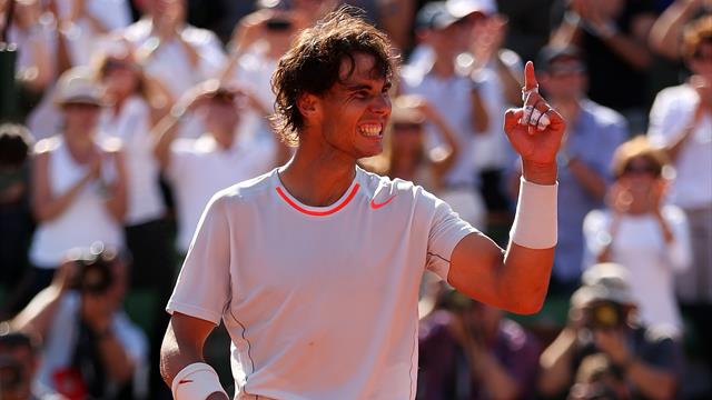 La maratona del 2013: Rafa Nadal batte Novak Djokovic in semifinale in cinque set La maratona del 2013: Rafa Nadal batte Novak Djokovic in semifinale in cinque set