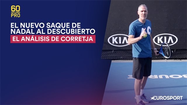 Open Australia 2019: El análisis de Corretja, la mejor explicación del nuevo saque de Nadal Open Australia 2019: El análisis de Corretja, la mejor explicación del nuevo saque de Nadal