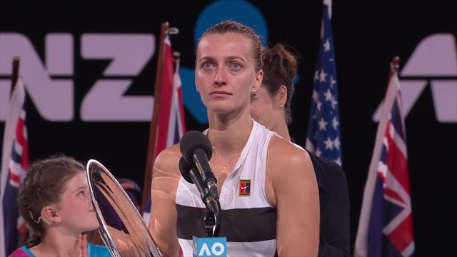 'I didn't know if I could hold a racket again' - teary Kvitova opens up after comeback from stabbing 'I didn't know if I could hold a racket again' - teary Kvitova opens up after comeback from stabbing