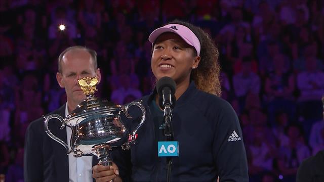 'I just hope I can get through this!' - Osaka pays tribute to Kvitova and team in speech 'I just hope I can get through this!' - Osaka pays tribute to Kvitova and team in speech