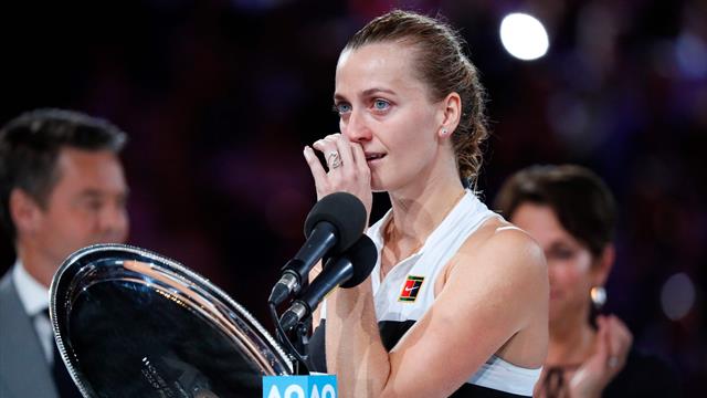 Rørt Kvitova etter finalen: – Visste ikke om jeg ville klare å holde en racket igjen Rørt Kvitova etter finalen: – Visste ikke om jeg ville klare å holde en racket igjen