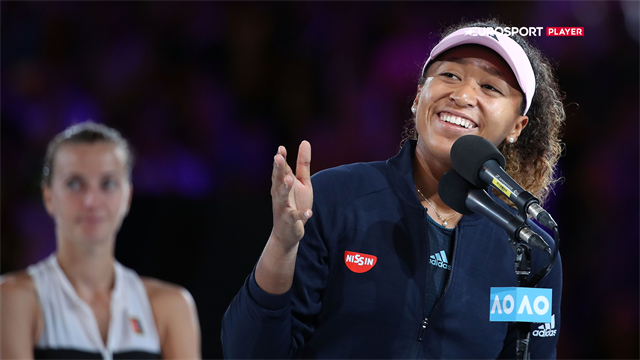Osaka: Jeg er virkelig stolt over at have spillet imod Kvitova i finalen Osaka: Jeg er virkelig stolt over at have spillet imod Kvitova i finalen