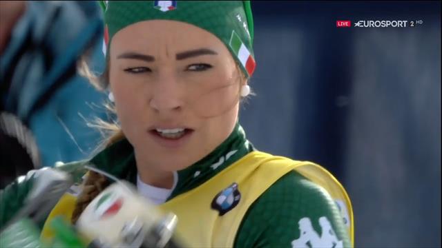 Dorothea Wierer straordinaria! Prima vittoria nell'inseguimento ad Anterselva, terza Lisa Vittozzi Dorothea Wierer straordinaria! Prima vittoria nell'inseguimento ad Anterselva, terza Lisa Vittozzi