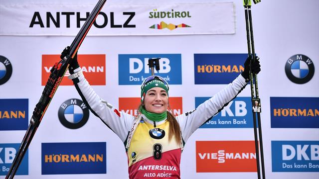 Jour de premières pour Wierer