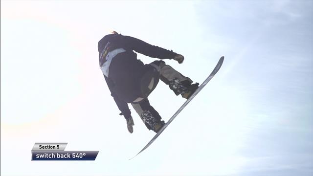 Isabel Derungs wins slopestyle in Seiser Alm Isabel Derungs wins slopestyle in Seiser Alm